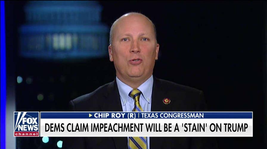 Rep. Chip Roy: The real asterisk is on impeachment is over the Democratic Party