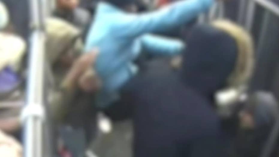 Warning, graphic video Group of teenagers brutally beat 68-year-old man on Chicago subway