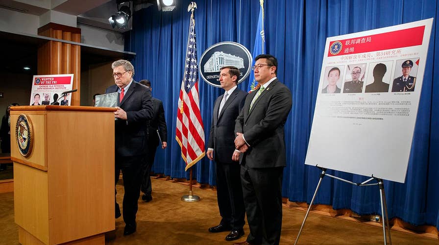 Chinese hackers charged with stealing personal information of nearly 150 million Americans in Equifax breach