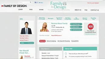 'Family By Design' matches people who want to parent without the romance