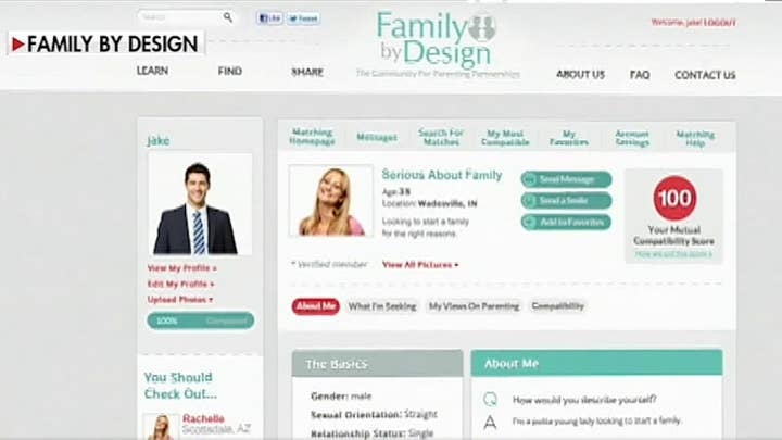 'Family By Design' matches people who want to parent without the romance