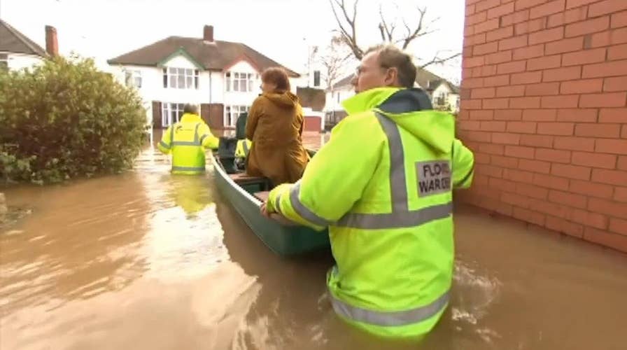Storm Dennis causes record flooding across England