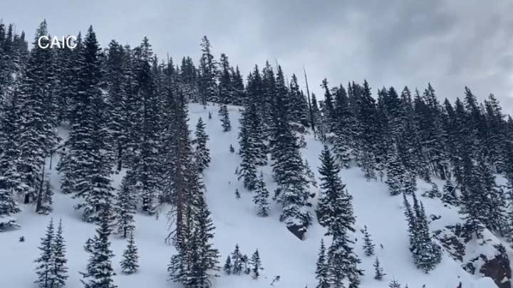 Snowmobiler partially buried in Colorado avalanche