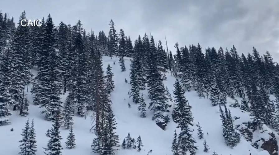 Snowmobiler partially buried in Colorado avalanche