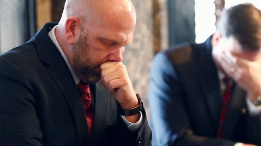 State legislature's public prayer in front of children triggers complaint