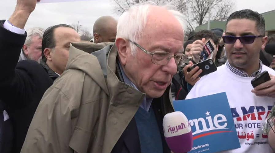 Bernie Sanders on primary outlook: I'm feeling pretty good