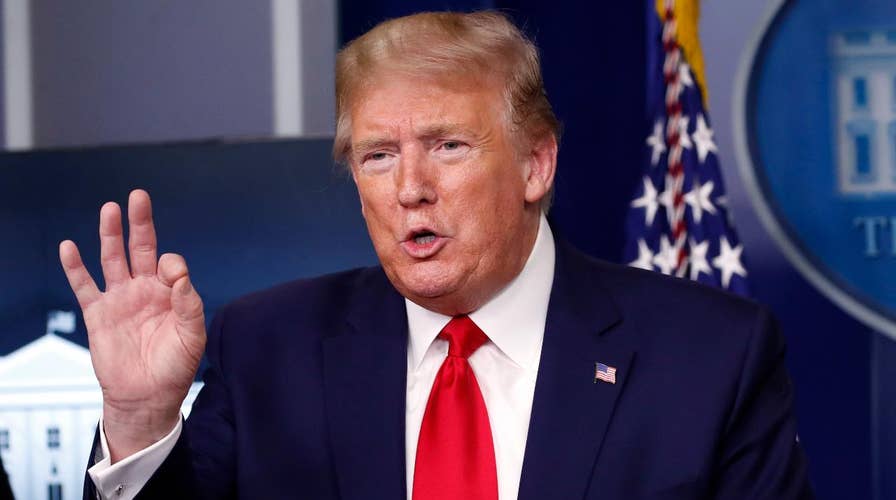 President Trump touts administration actions in February