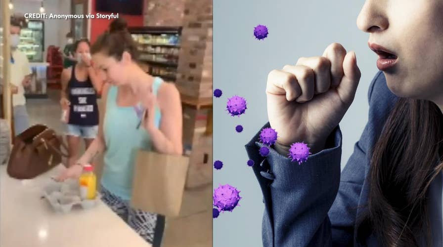 Maskless woman at NYC bagel shop intentionally coughs on patron