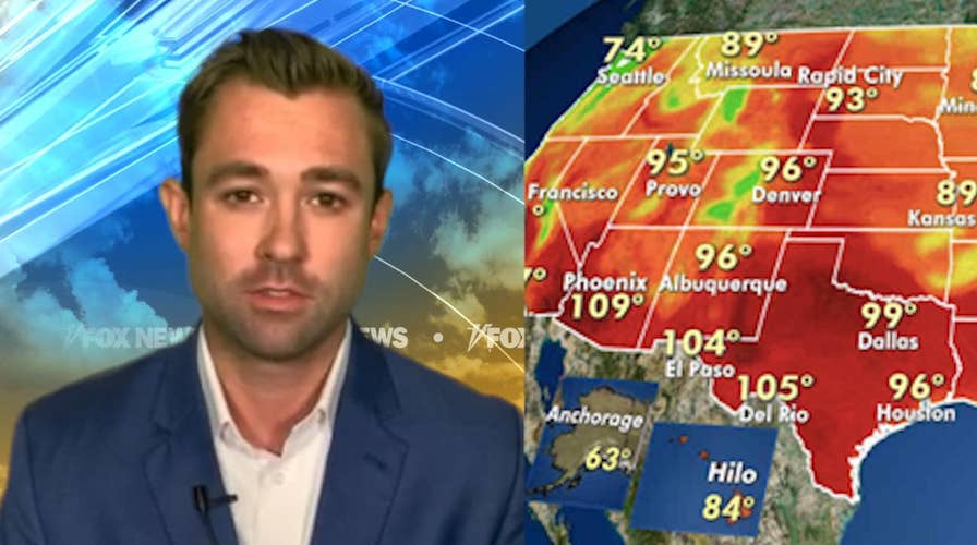 National forecast for Tuesday, August 11