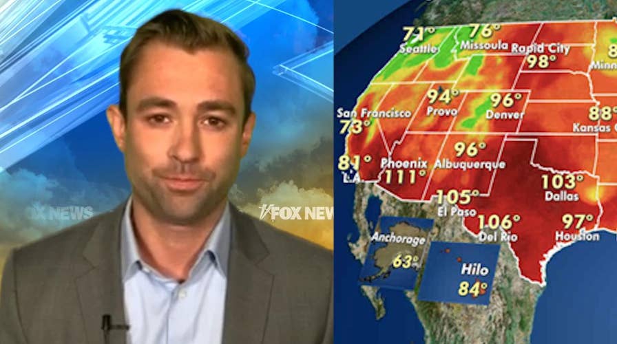 National forecast for Wednesday, August 12
