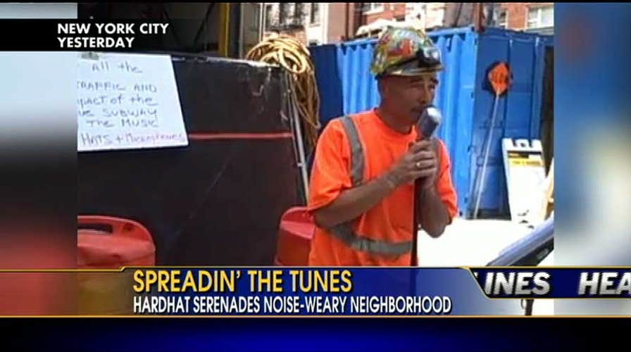 VIDEO: Iron Worker Speadin’ the Tunes on the Streets of NYC