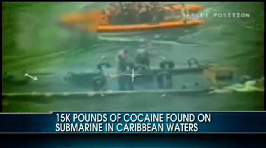 15K Pounds of Cocaine Found on Submarine in Caribbean Waters