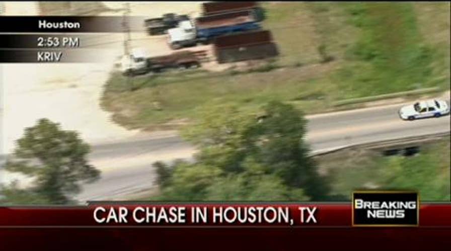 Houston Car Chase Ends in Arrest