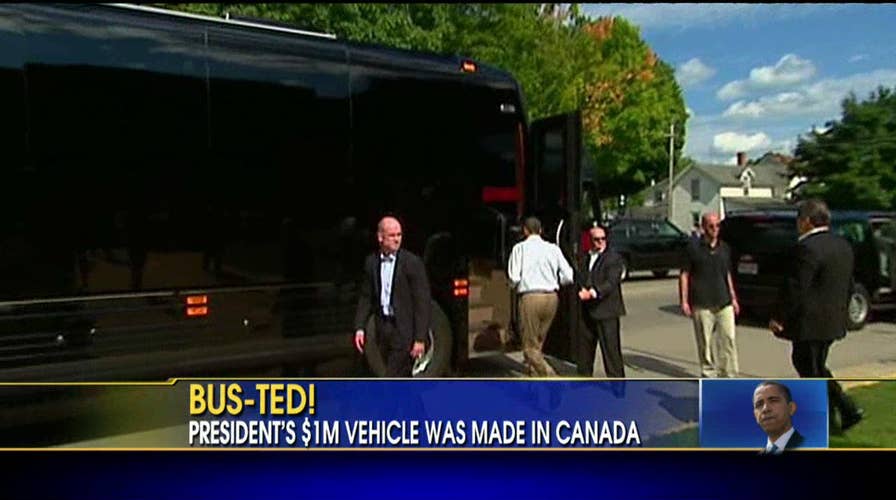 Obama’s Bus Was Made in … Canada?