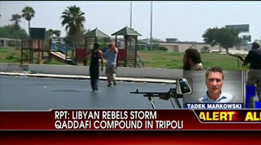 Tadek Markowski Reports From Floor of Hotel in Libya