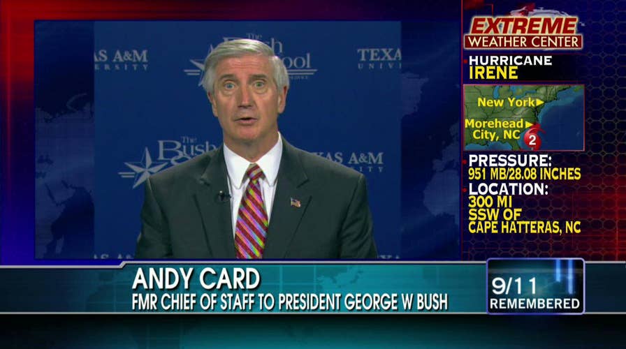 Andy Card Talks on Acting as “Buffer” Between President and Secret Service on 9/11