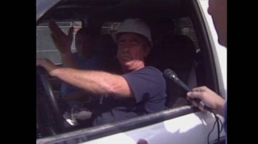 Remembering 9/11: Incredible Raw Video Shows Rick Leventhal Interviewing Survivors at Ground Zero as North Tower Collapses