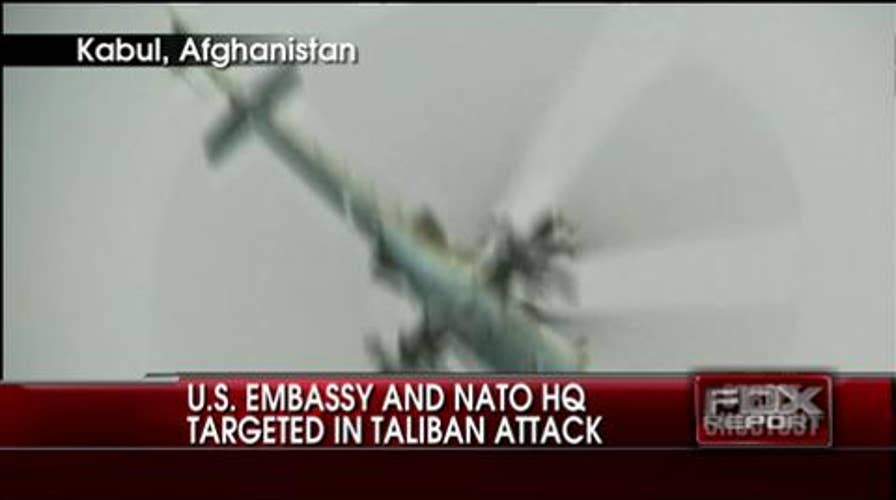 Taliban Attacks U.S. Embassy and NATO Headquarters in Kabul, Afghanistan