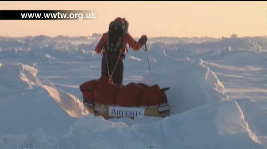 Walking with the Wounded Charity Reaches the North Pole, Plans to Climb Mount Everest
