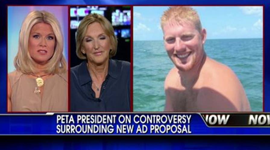 PETA President Says “All Fish Feel Pain,” New Ad Compares Fishing to Hurting Dogs