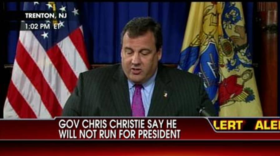 Watch Video of the Full Press Conference: Chris Christie Reaffirms He Won’t Run in 2012, Says “Now Is Not My Time”