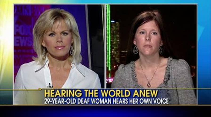 Watch: Deaf Woman Miraculously Hears Her Own Voice for the First Time