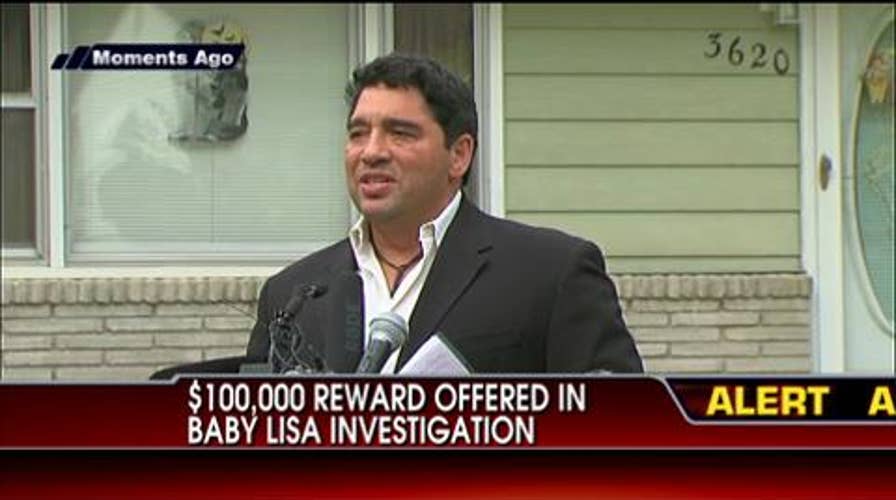 $100,000 Reward Offered in Baby Lisa Irwin Investigation