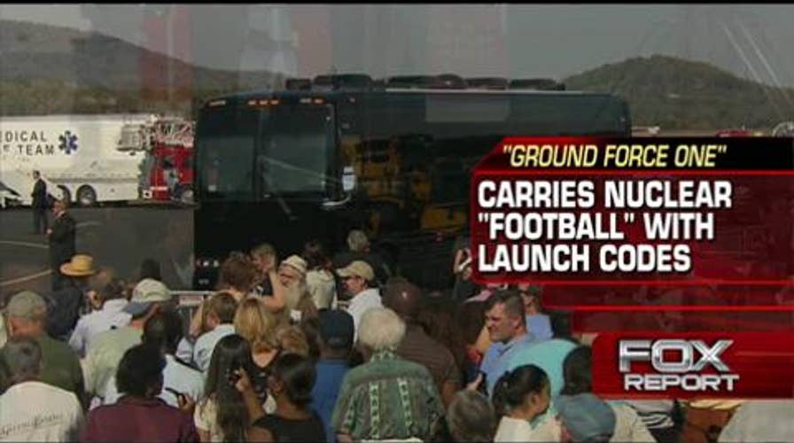 VIDEO: Details on President Obama's High-Tech Bus, AKA "Ground Force One"