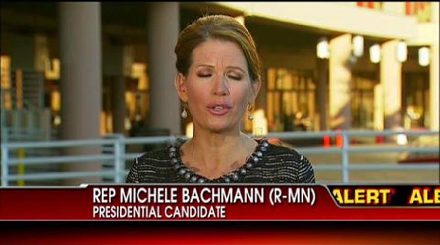 Michelle Bachmann Says the One Candidate She Was Arguing With at Debate Was Barack Obama