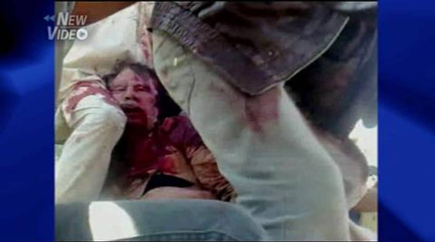 SHOCKING VIDEO: New Graphic Footage Shows Dead Muammar Qaddafi Moments After He Was Shot