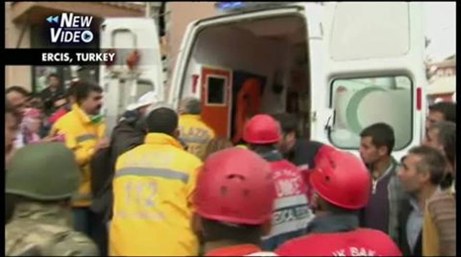 AMAZING RESCUE VIDEO: Two-Week-Old Baby Pulled From Earthquake Rubble in Turkey