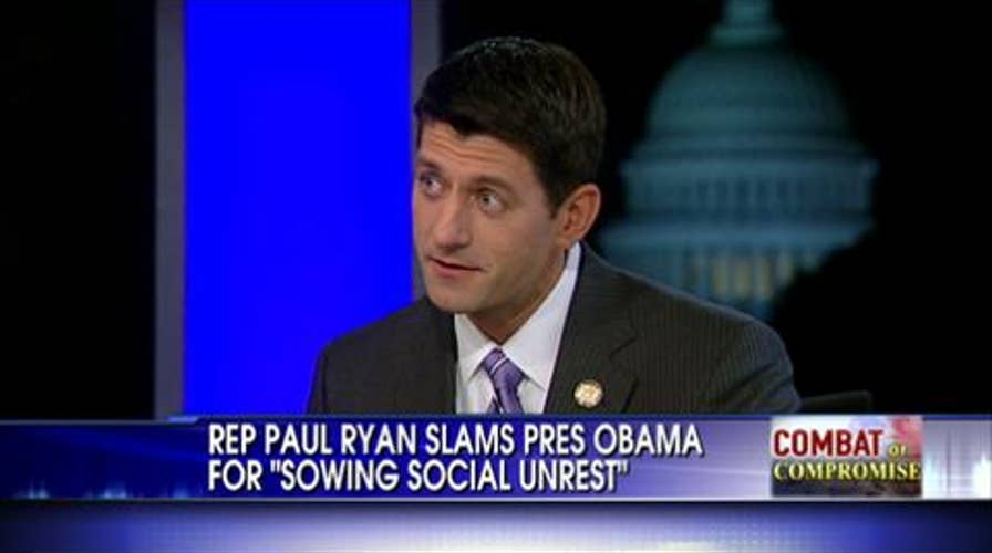 Paul Ryan Blasts President Obama for Divisive Rhetoric, Creating Social Unrest