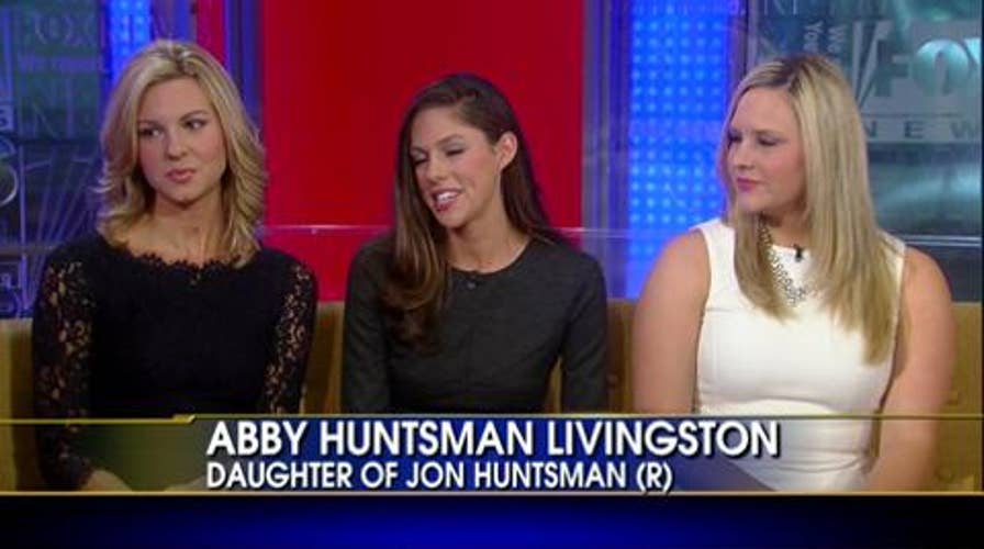 Jon Huntsman’s Daughters on Tweeting for Dad, Spoofing Herman Cain Ad