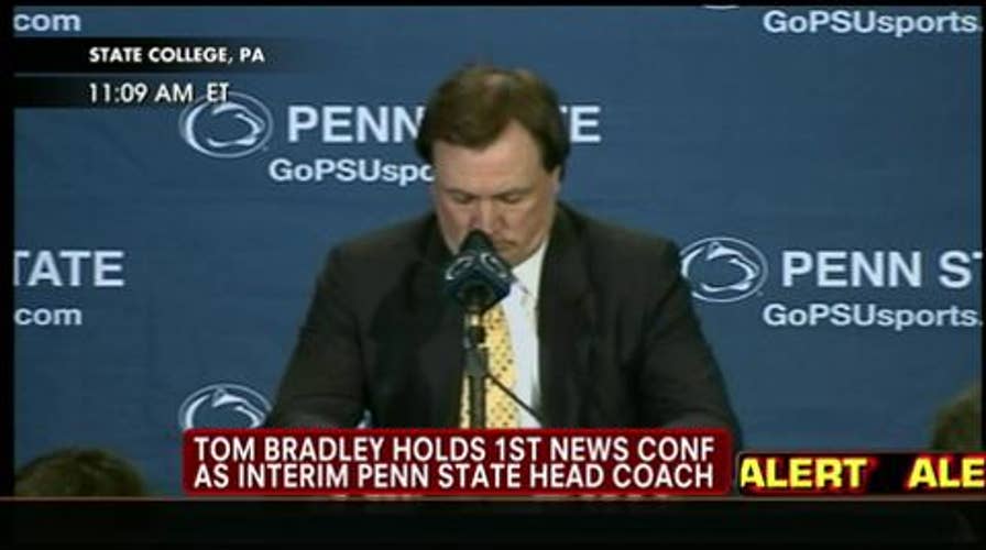 Video and Text Highlights: Interim Penn State Football Coach Tom Bradley Holds Press Conference