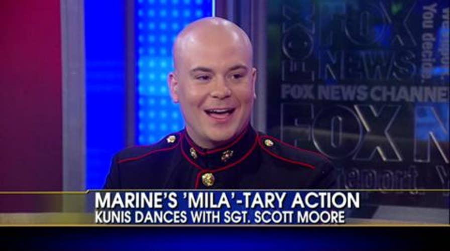 U.S. Marine Sgt. Scott Moore Dishes on Date with Mila Kunis at Marine Corps Ball