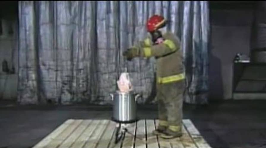 WARNING VIDEOS: DHS Warns of Dangers of Deep Frying a Turkey