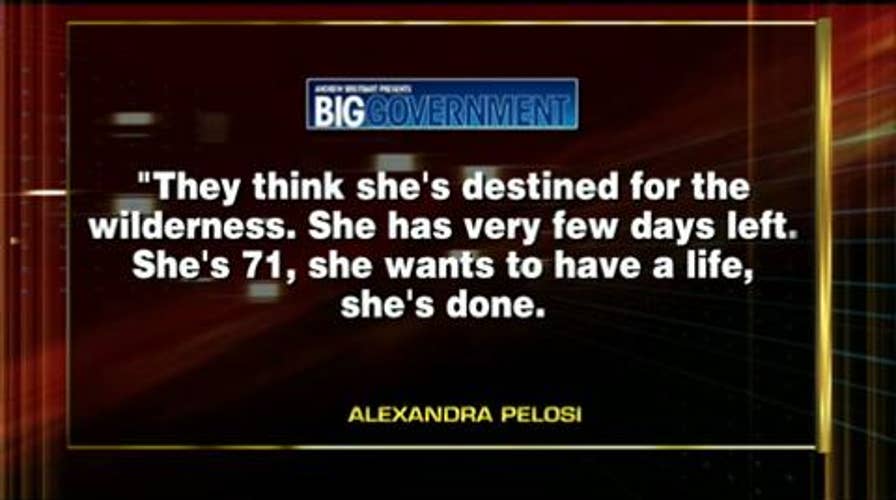 Political Grapevine: Nancy Pelosi's Daughter Says Her Mom Wants to Quit Congress