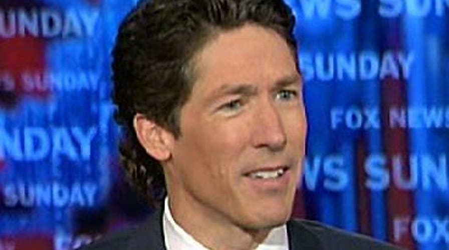Joel Osteen on 'FOX News Sunday'