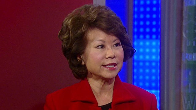 Elaine Chao reacts to latest jobs numbers