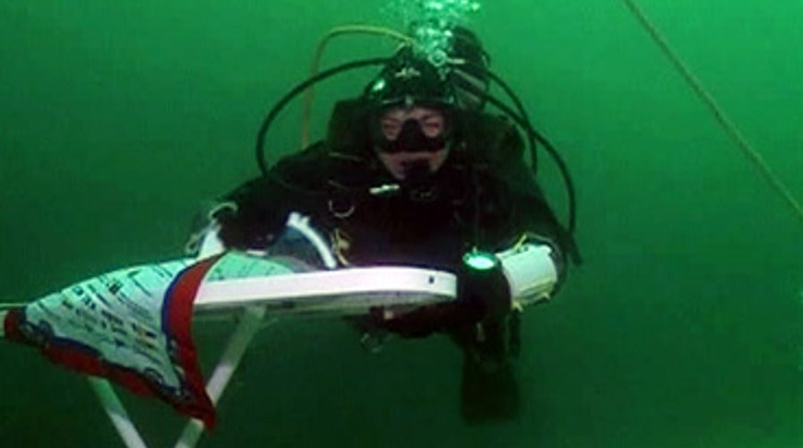 Underwater Ironing