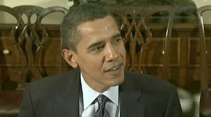 Obama Hits Turbulence