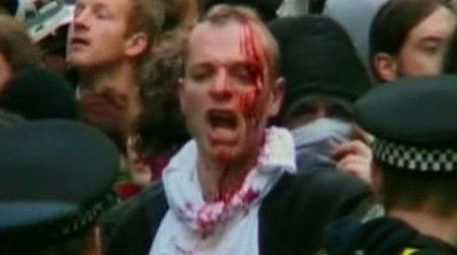 Bloody London Protests