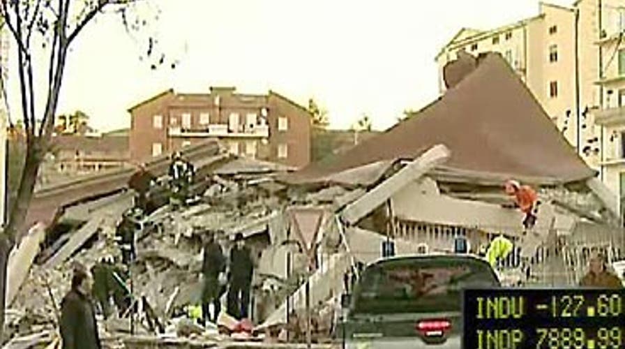 Quake Rocks Italy