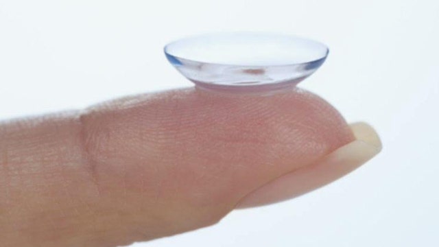 Google Glass to follow up with contact lenses?