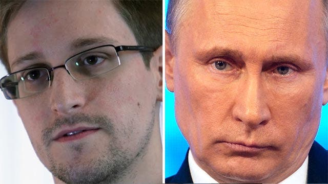 Edward Snowden asks Putin about Russian surveillance