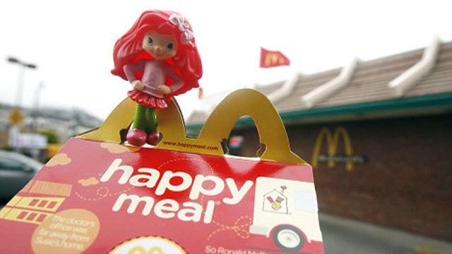McDonald's takes gender labels out of Happy Meals