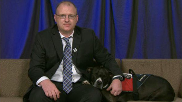 Hero dog saves veteran's life