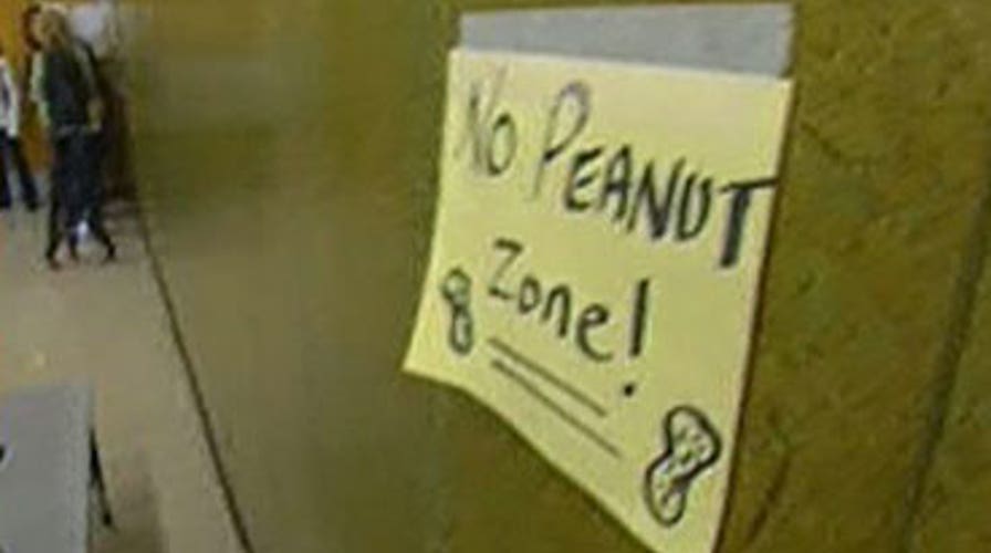 No Peanut Zone!