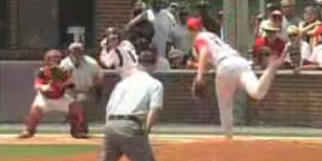 Umpire Hit By Pitch Fox News Video