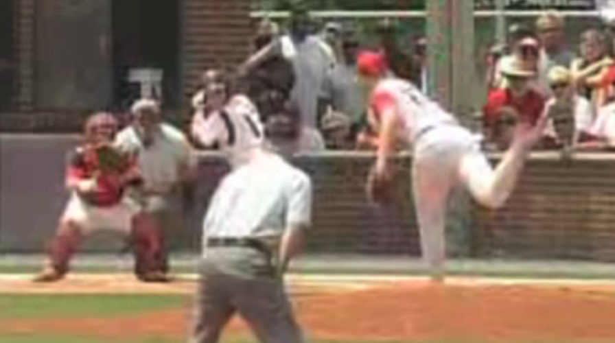 Umpire Hit By Pitch
